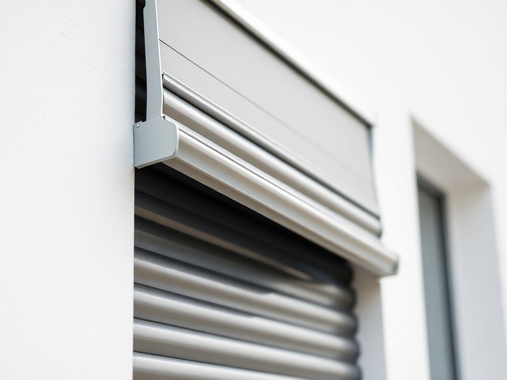 Rulou exterior aluminiu detaliu